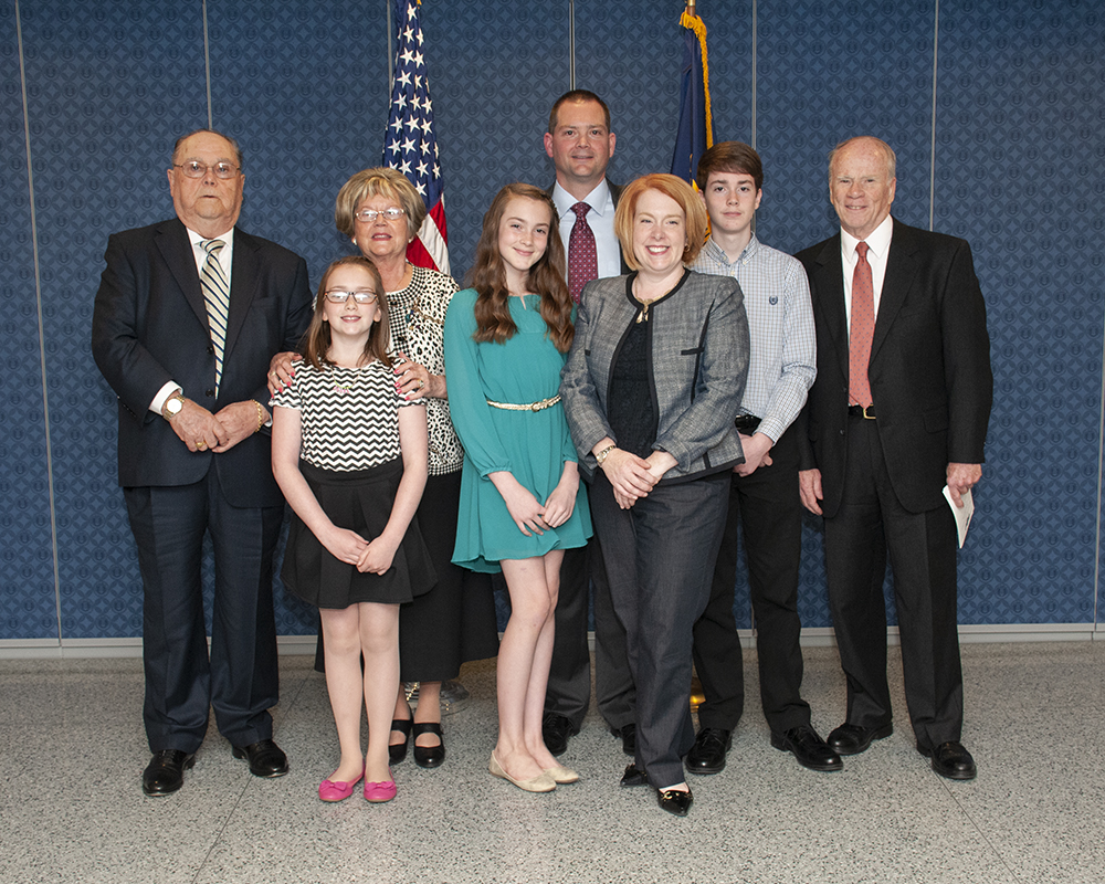 Hermosilla family posing for a family picture